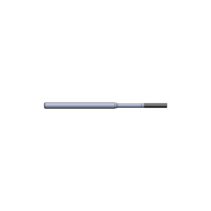 Picture of CRYSTALLUME P820-200414-1 End Mill Sharp High Helix Mold Makers Sharp End 0.093 Diameter 0.125 Shank 2.500 OAL 0.468 LOC4 Flute Diamond