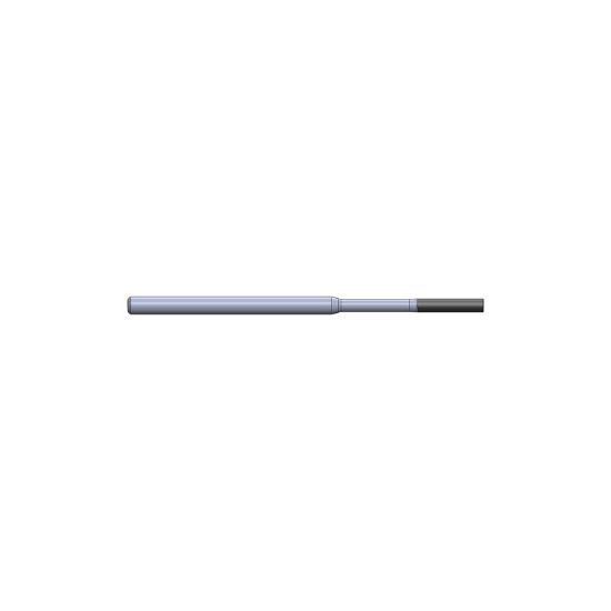 Picture of CRYSTALLUME P820-200414-1 End Mill Sharp High Helix Mold Makers Sharp End 0.093 Diameter 0.125 Shank 2.500 OAL 0.468 LOC4 Flute Diamond