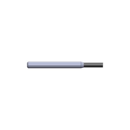 Picture of CRYSTALLUME B2-200002-1 End Mill Sharp High Helix Stealth Series Sharp End 0.093 Diameter 0.125 Shank 1.500 OAL 0.375 LOC4 Flute Diamond