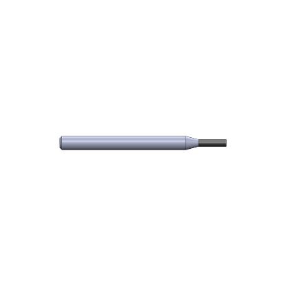Picture of CRYSTALLUME B2-200492-1 End Mill Sharp High Helix Stealth Series Sharp End 0.062 Diameter 0.125 Shank 1.500 OAL 0.250 LOC4 Flute Diamond