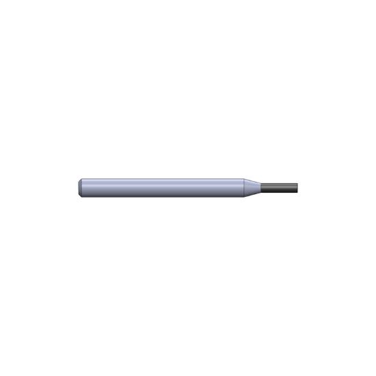 Picture of CRYSTALLUME B2-200492-1 End Mill Sharp High Helix Stealth Series Sharp End 0.062 Diameter 0.125 Shank 1.500 OAL 0.250 LOC4 Flute Diamond