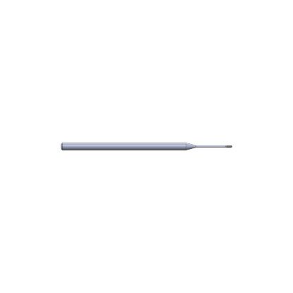 Picture of CRYSTALLUME P38-005113-1 End Mill Ball Nose High Helix Lightning Series Ball End 0.031 Diameter 0.125 Shank 3.000 OAL 0.093 LOC4 Flute Diamond
