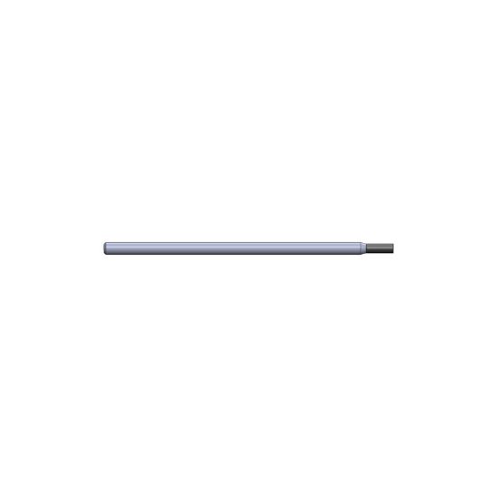 Picture of CRYSTALLUME P38-005138-1 End Mill Sharp High Helix Lightning Series Sharp End 0.093 Diameter 0.125 Shank 3.000 OAL 0.281 LOC4 Flute Diamond