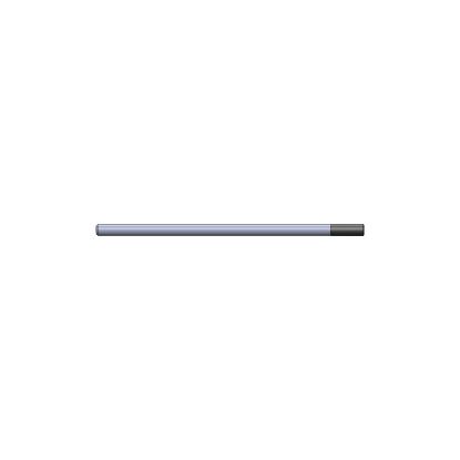 Picture of CRYSTALLUME P38-005148-1 End Mill Corner Radius High Helix Lightning Series 0.0100 End 0.125 Diameter 0.125 Shank 3.000 OAL 0.375 LOC4 Flute Diamond