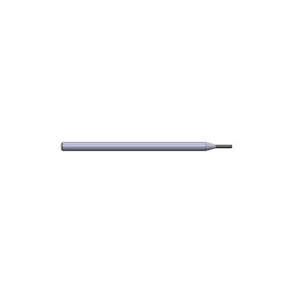 Picture of CRYSTALLUME P820-200690-1 End Mill Corner Radius High Helix Mold Makers 0.0100 End 0.046 Diameter 0.125 Shank 2.500 OAL 0.234 LOC4 Flute Diamond