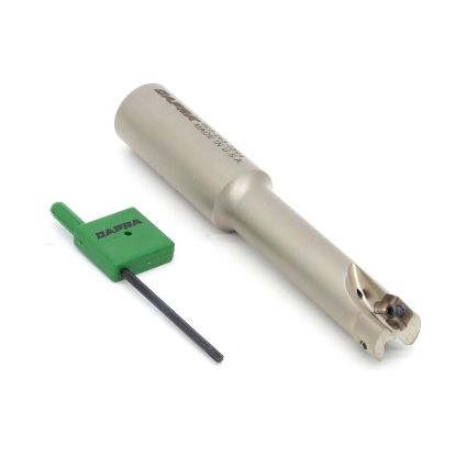 Picture of DAPRA SSER0625-2500-R35-2C 90.0°, End Mill 0.625 Cutter Diameter Weldon 0.750 Shank 4.410 OAL 2 Flute