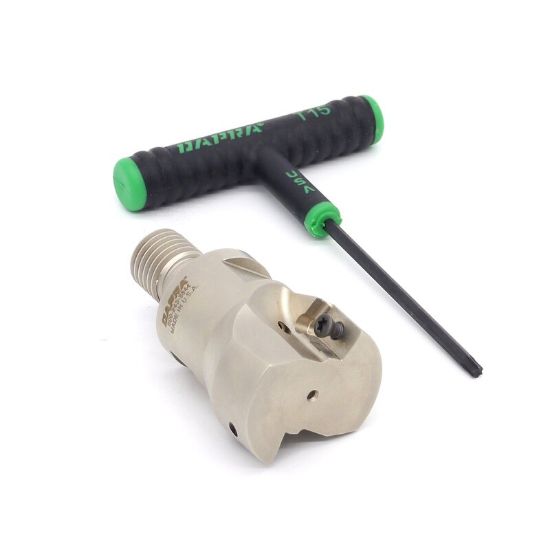 Picture of DAPRA SSEM1500-MOD-R55-2C 90.0°, End Mill 1.500 Cutter Diameter Screw On M16 Shank 2 Flute