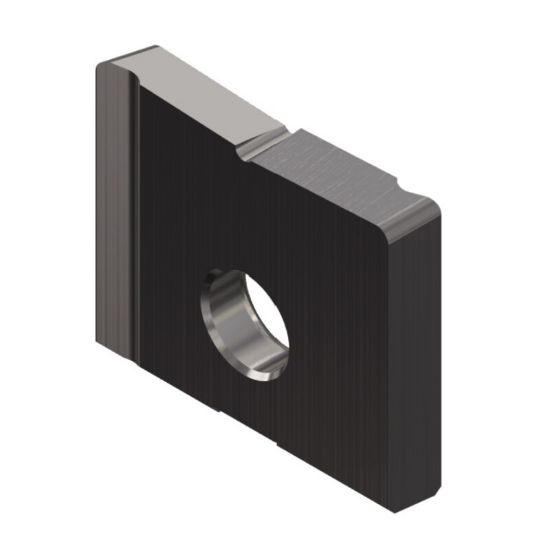 Picture of DAPRA FBR-1000-CB-FPO-R1/32 Milling Insert Flat Bottom 0.031 Corner Radius AlCrN