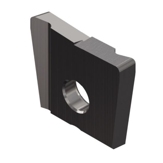 Picture of DAPRA BDR1000-CB-FPO-R1/8 Milling Insert Back Draft 0.125 Corner Radius AlCrN