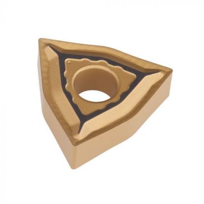 Picture of DORIAN WNMG331 UEM DPC35RT Turning Insert Trigon 0.015 Corner Radius Carbide Al2O3 + TiCN + Al2O3 + TiCN