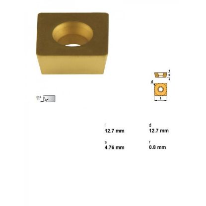 Picture of CANELA Tool SPMW432PM25 Milling Insert Square