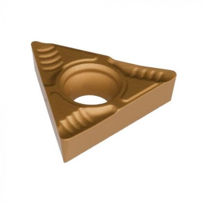 Picture of DORIAN TCGT21.51 UEXL DMC30UT Turning Insert Triangle 0.015 Corner Radius Carbide TiCN + TiN