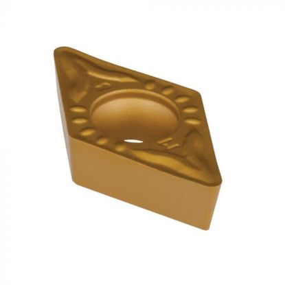 Picture of DORIAN DCMT21.51-PEM-DPC25UT Turning Insert 55.0° 0.015 Corner Radius Carbide Al2O3 + TiCN + Al2O3 + TiCN