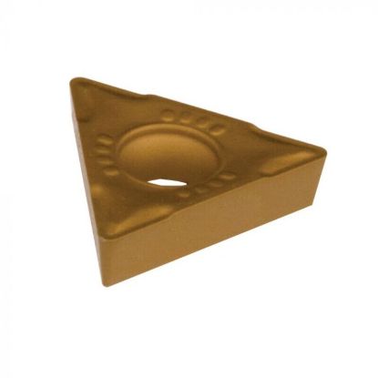 Picture of DORIAN TCMT21.51 PEF DPC25UT Turning Insert Triangle 0.015 Corner Radius Carbide Al2O3 + TiCN + Al2O3 + TiCN