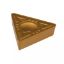 Picture of DORIAN TCMT32.52 PEM DPC15HT Turning Insert Triangle 0.031 Corner Radius Carbide Al2O3 + TiCN + Al2O3 + TiCN