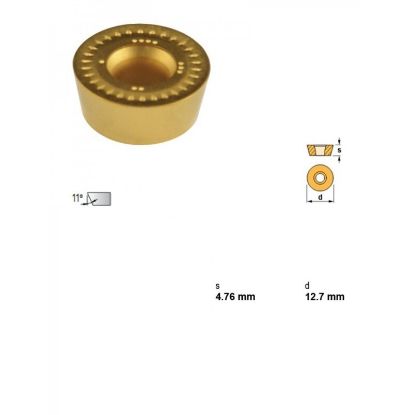 Picture of CANELA Tool RPMT1204M0PM25 Milling Insert Round