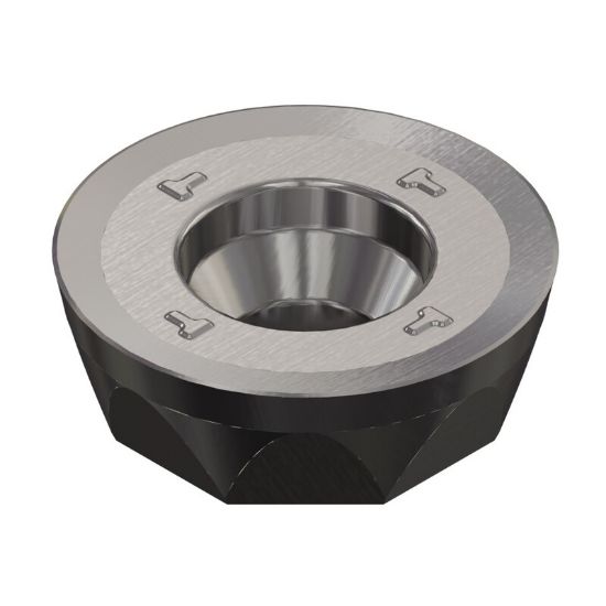 Picture of DAPRA RXCH63-D DMK30-HP Milling Insert Round 0.375 Corner Radius AlCrN
