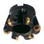 Picture of DIJET DDM-5200-75R-50AR Milling Cutter Button Cutter 2.000 Cutter Diameter Face Mill 0.750 Shank 2.000 OAL 5 Flute
