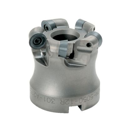 Picture of DIJET HDM-4150-2.0-S125-12 Milling Cutter Button Cutter 1.500 Cutter Diameter Weldon 1.250 Shank 5.000 OAL 4 Flute