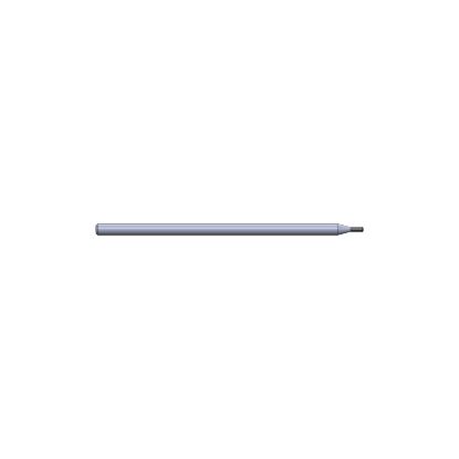 Picture of CRYSTALLUME P38-005121-1 End Mill Corner Radius High Helix Lightning Series 0.0100 End 0.046 Diameter 0.125 Shank 3.000 OAL 0.141 LOC4 Flute Diamond