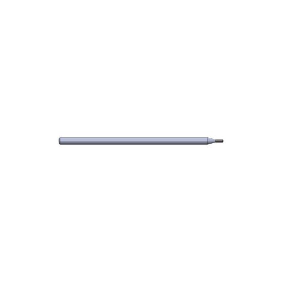 Picture of CRYSTALLUME P38-005121-1 End Mill Corner Radius High Helix Lightning Series 0.0100 End 0.046 Diameter 0.125 Shank 3.000 OAL 0.141 LOC4 Flute Diamond
