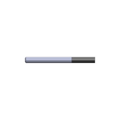 Picture of CRYSTALLUME P38-200006-1 End Mill Sharp High Helix Lightning Series Sharp End 0.125 Diameter 0.125 Shank 1.500 OAL 0.500 LOC4 Flute Diamond