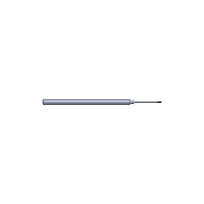 Picture of CRYSTALLUME P38-005115-1 End Mill Corner Radius High Helix Lightning Series 0.0050 End 0.031 Diameter 0.125 Shank 3.000 OAL 0.093 LOC4 Flute Diamond