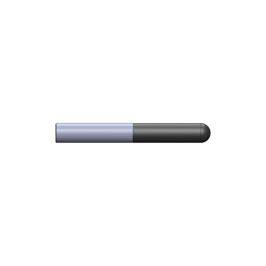 Picture of CRYSTALLUME P38-200060-1 End Mill Ball Nose High Helix Lightning Series Sharp End 0.500 Diameter 0.500 Shank 4.000 OAL 2.000 LOC4 Flute Diamond