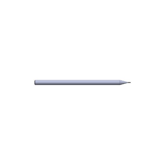 Picture of CRYSTALLUME P820-200684-1 End Mill Ball Nose High Helix Mold Makers Ball End 0.015 Diameter 0.125 Shank 2.500 OAL 0.075 LOC2 Flute Diamond