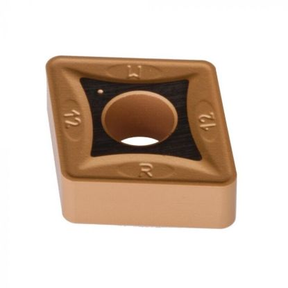 Picture of DORIAN CNMG432-PER-DPC35RT Turning Insert 80.0° 0.031 Corner Radius Carbide Al2O3 + TiCN + Al2O3 + TiCN