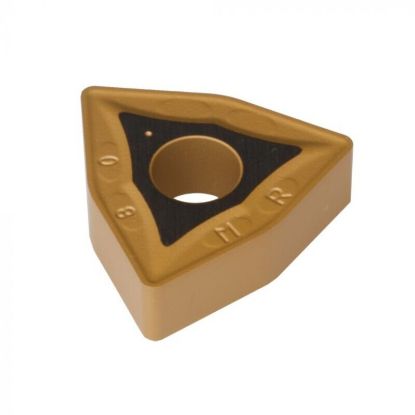 Picture of DORIAN WNMG433 PER DPC25UT Turning Insert Trigon 0.046 Corner Radius Carbide Al2O3 + TiCN + Al2O3 + TiCN