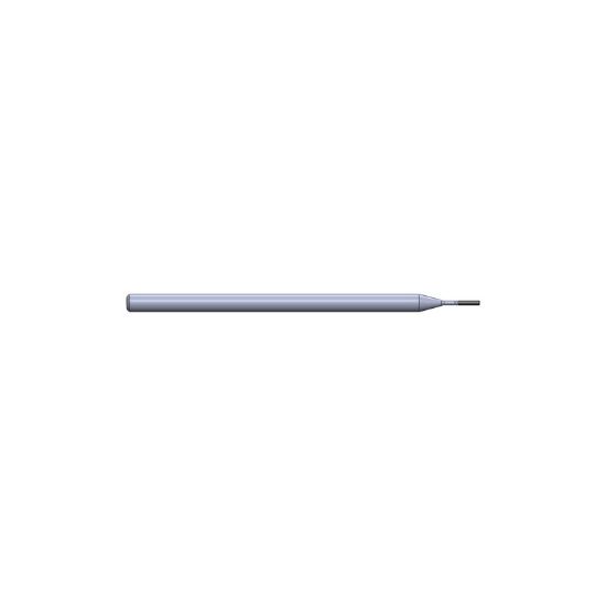Picture of CRYSTALLUME P820-200405-1 End Mill Sharp High Helix Mold Makers Sharp End 0.031 Diameter 0.125 Shank 2.500 OAL 0.156 LOC4 Flute Diamond