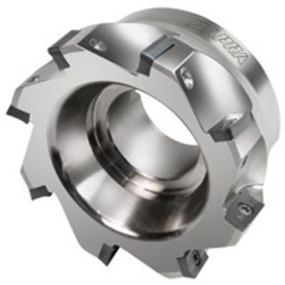 Picture of DAPRA SSSM80-27-R55-6 90.0°, Face Mill 3.150 Cutter Diameter Screw On M12 Shank 1.970 OAL 6 Flute