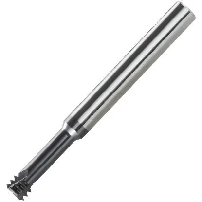 Picture of CARMEX MTS06032C10 0.7 MJ Thread Mill 0.70TPI 0.12 Dia 0.39 Neck 0.23 Shank Internal 3 Flute AlTiN