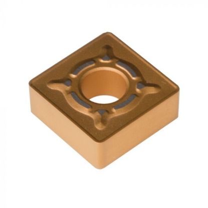 Picture of DORIAN SNMG433-MER-DMC30UT Turning Insert Square 0.046 Corner Radius Carbide TiCN + TiN