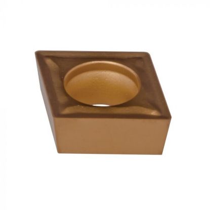 Picture of DORIAN CCMT32.52-MEM-DMC30UT Turning Insert 80.0° 0.031 Corner Radius Carbide TiCN + TiN