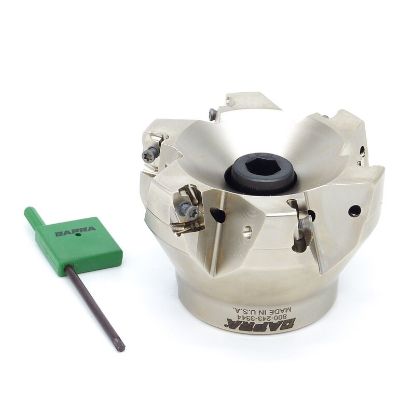 Picture of DAPRA DSSSM-3000-1000-D45-6C 90.0°, Face Mill 3.000 Cutter Diameter Face Mill 1.000 Shank 2.000 OAL 6 Flute