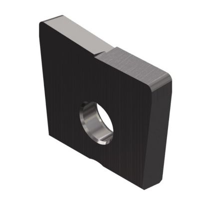 Picture of DAPRA BDR750-N-FP-GLH-R1/16 Milling Insert Back Draft 0.063 Corner Radius AlCrN