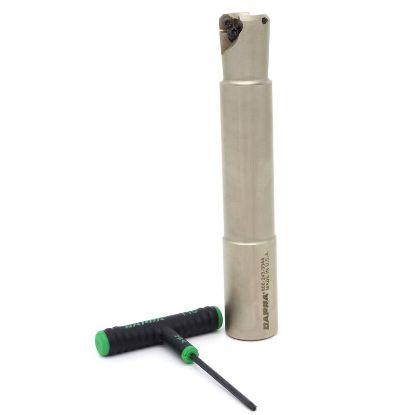 Picture of DAPRA TREM32-130-R6-2-WOF Button Cutter,End Mill 1.260 Cutter Diameter Weldon 1.259 Shank 7.240 OAL 2 Flute