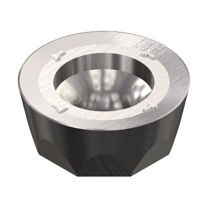 Picture of DAPRA RPMH33-T DMK15-GLH Milling Insert Round 0.187 Corner Radius AlTiN