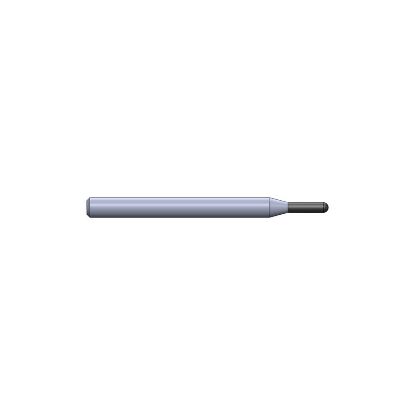Picture of CRYSTALLUME B2-200646-1 End Mill Ball Nose High Helix Stealth Series Ball End 0.062 Diameter 0.125 Shank 1.500 OAL 0.250 LOC4 Flute Diamond