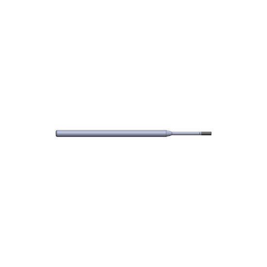 Picture of CRYSTALLUME P38-005132-1 End Mill Sharp High Helix Lightning Series Sharp End 0.062 Diameter 0.125 Shank 3.000 OAL 0.187 LOC4 Flute Diamond