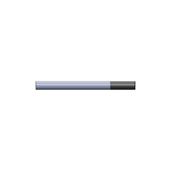 Picture of CRYSTALLUME P820-200720-1 End Mill Corner Radius High Helix Mold Makers 0.0300 End 0.500 Diameter 0.500 Shank 6.000 OAL 1.500 LOC4 Flute Diamond