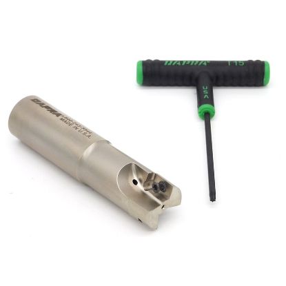Picture of DAPRA SSEM1000-1000-R55-2C 90.0°, End Mill 1.000 Cutter Diameter Weldon 1.000 Shank 4.280 OAL 2 Flute