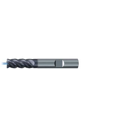 Picture of EMUGE 2673AZ.014015 DIA 14MM SH 0.5512 LOC 1.0236 OAL 3.2677 End Mill Carbide TiAlN Single End Square0.0591 1.50MM Multi-Cut