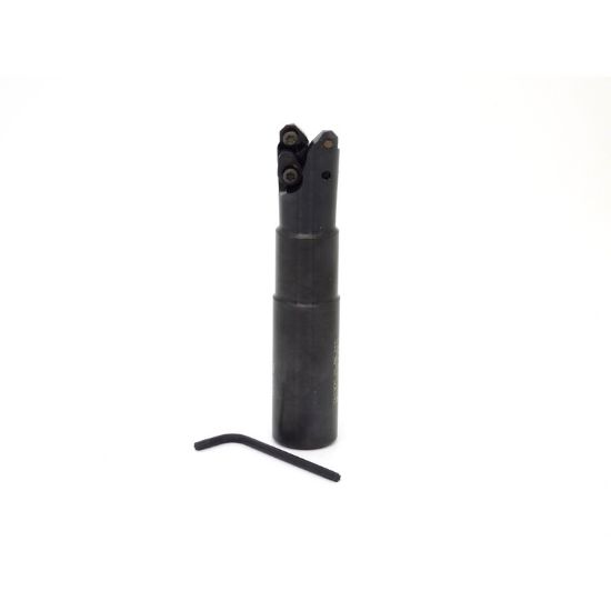 Picture of DAPRA TREM25-65-R6-2 Button Cutter,End Mill 0.984 Cutter Diameter Weldon 0.984 Shank 4.760 OAL 2 Flute
