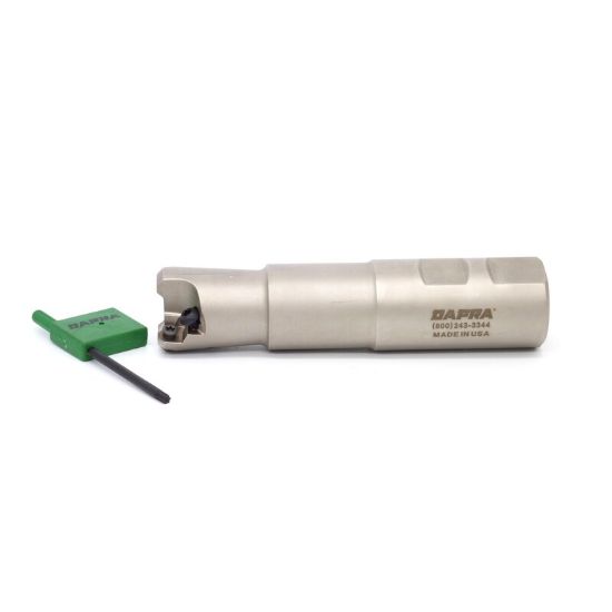 Picture of DAPRA TREM32-75-R6-2 Button Cutter,End Mill 1.260 Cutter Diameter Weldon 1.259 Shank 5.240 OAL 2 Flute