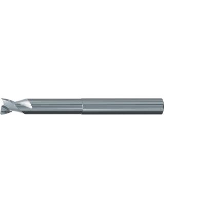 Picture of EMUGE 2838.01 DIA 10MM SH 0.3937 LOC 0.3150 OAL 3.9370 End Mill Torus Standard Helix Carbide Uncoated Single End Corner Radius 0.0394 1.00MM Alu-Cut