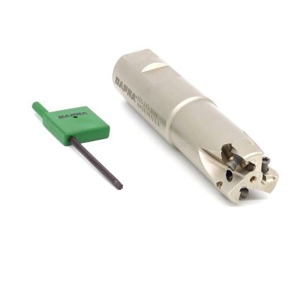 Picture of DAPRA DSSEM-1000-1000-D45-3C 90.0°, End Mill 1.000 Cutter Diameter Weldon 1.000 Shank 4.280 OAL 3 Flute