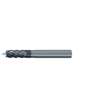 Picture of EMUGE 2616AZ.010 DIA 10MM SH 0.3937 LOC 0.8661 OAL 3.1496 End Mill Carbide TiAlN Single End Square0.0472 1.20MM Multi-Cut